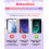 Capa para Samsung Galaxy Tab S9FE5G de 10,9 polegadas, com estampa de gatinha fofa e kawaii, em 3D, para meninas. 2
