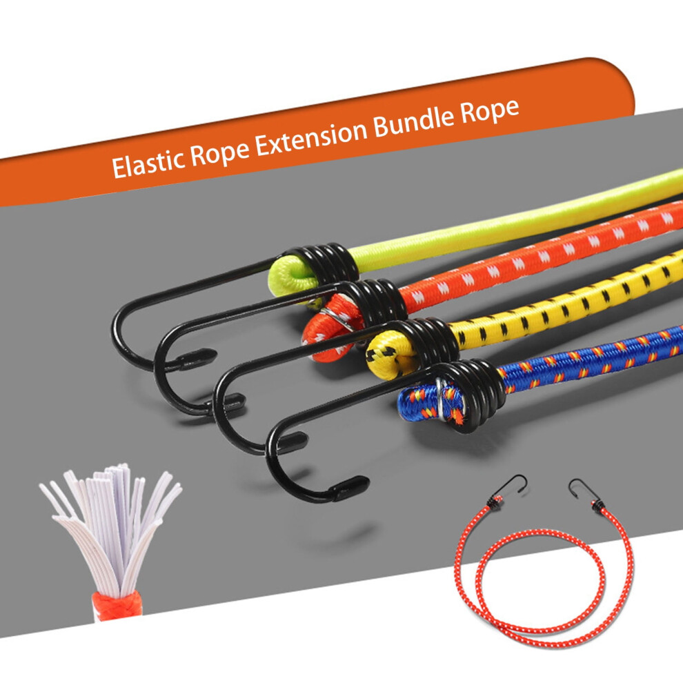 Hesroicy High Elastic Binding Rope 0.6M/1.2M, Strong Load-Bearing, Ideal For Bundling, Perfect For Outdoor Activities And Supplies 9448196132937