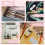 Label Maker Machine, Portable Bluetooth Mini Label Printer, Compatible with Smart Phones, Handheld Thermal Sticker Printer, Multiple Templates, 8