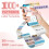 Label Maker Machine, Portable Bluetooth Mini Label Printer, Compatible with Smart Phones, Handheld Thermal Sticker Printer, Multiple Templates, 6