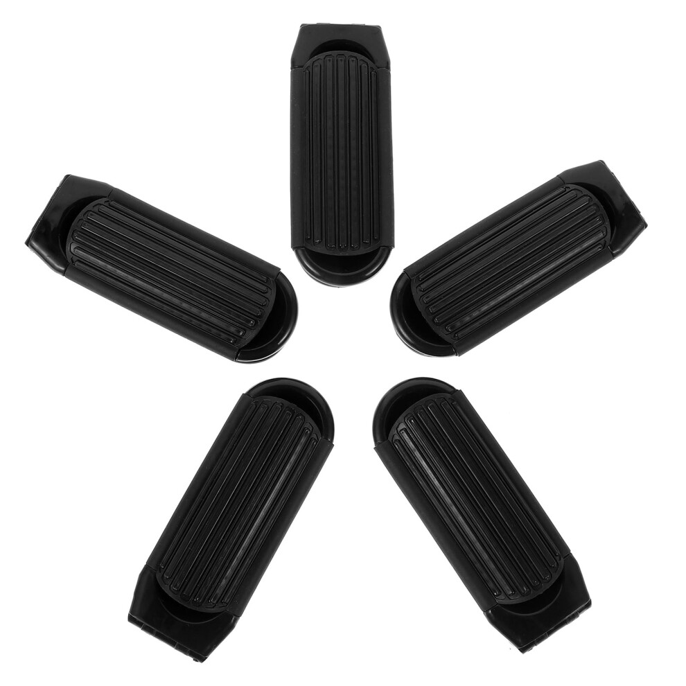 Unisex Guangmc 5Pcs Folding Detangler Hair Brush Portable Travel Comb With Mirror