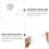 1pc Pull String Clockwork Cord Music Box Baby Infant Kid Bed Bell Rattle Toy 4