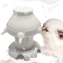 Puppy Milk Feeder Bottle with 5 Nipples, Silicone Nursing Bottles for Multiple Puppies - Compatible with Puppy Milk Replacement
