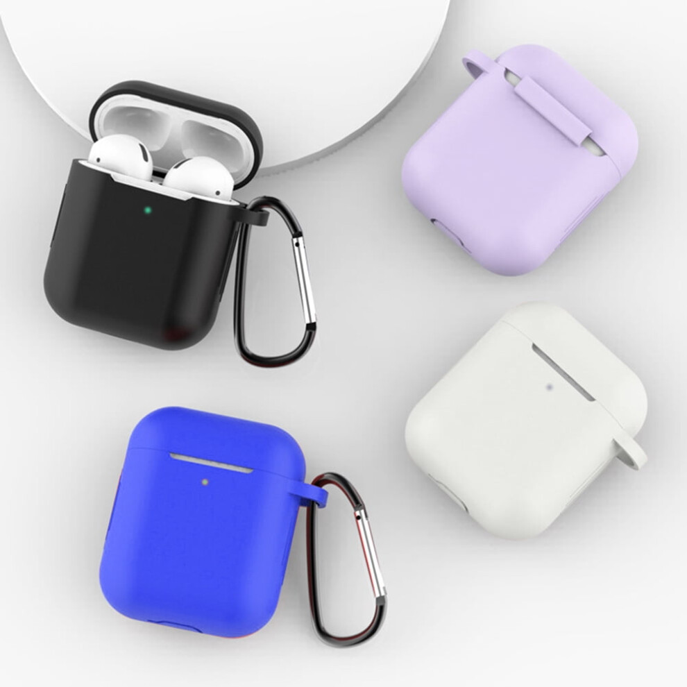 Susuchens Silicone Mini Earphone Protective Case Storage Box With Lanyard For Air-Pods 1 2 9004841178820