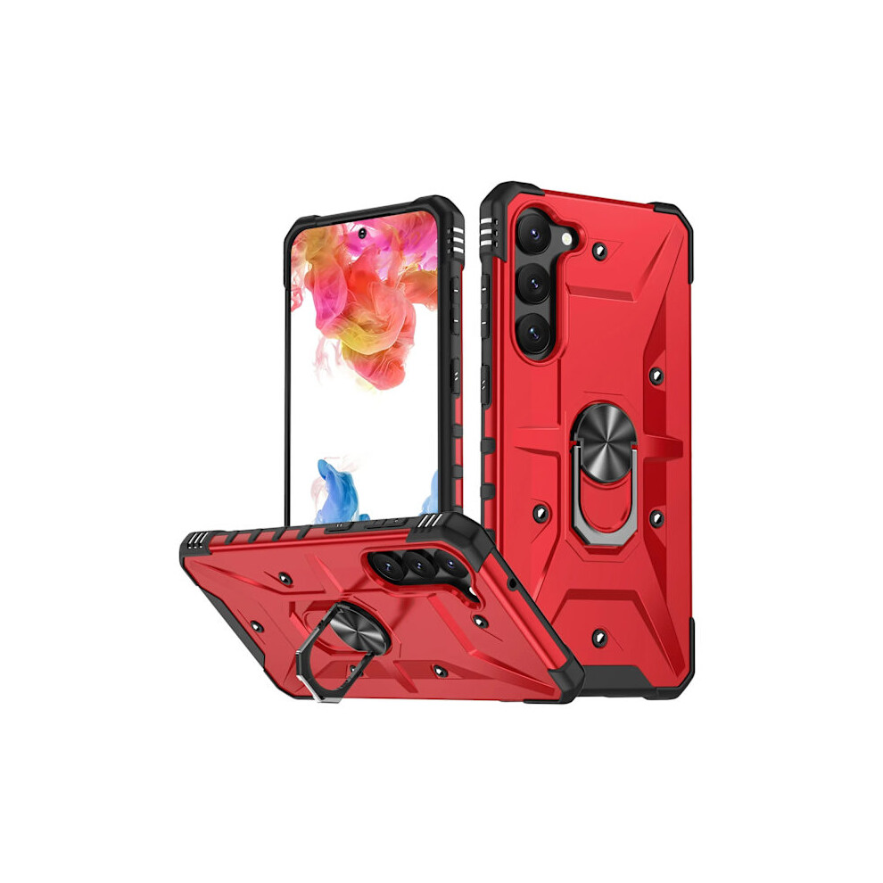 Shockproof Hard Case Compatible Compatible With Samsung Galaxy S20fe S21 S22 S24 S25 S23fe S23plus S23ultra S24+ S24ultra Case Galaxy S21plus Red 9004841179193