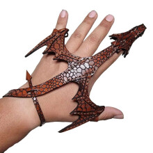 Brățară Dragon Brățară Împletită Brățară Dragon Reglabilă Brățară Bărbătească Vintage Dragon Wrap Brățară Maro