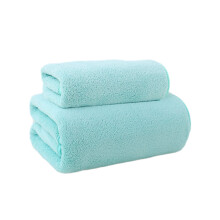 Ensemble de serviettes Tahtuvzn Soft Linen Premium 2 pièces : 1 serviette de bain + 1 gant de toilette, serviettes en coton ultra-absorbantes pour