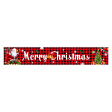 Kiteky Weihnachtsbanner-Hintergrundstoff, Türvorhang, Weihnachts-Couplet-Partydekoration, 273 x 37 cm, Digitalvideo, 1 Stück Banner, Sonderangebot!