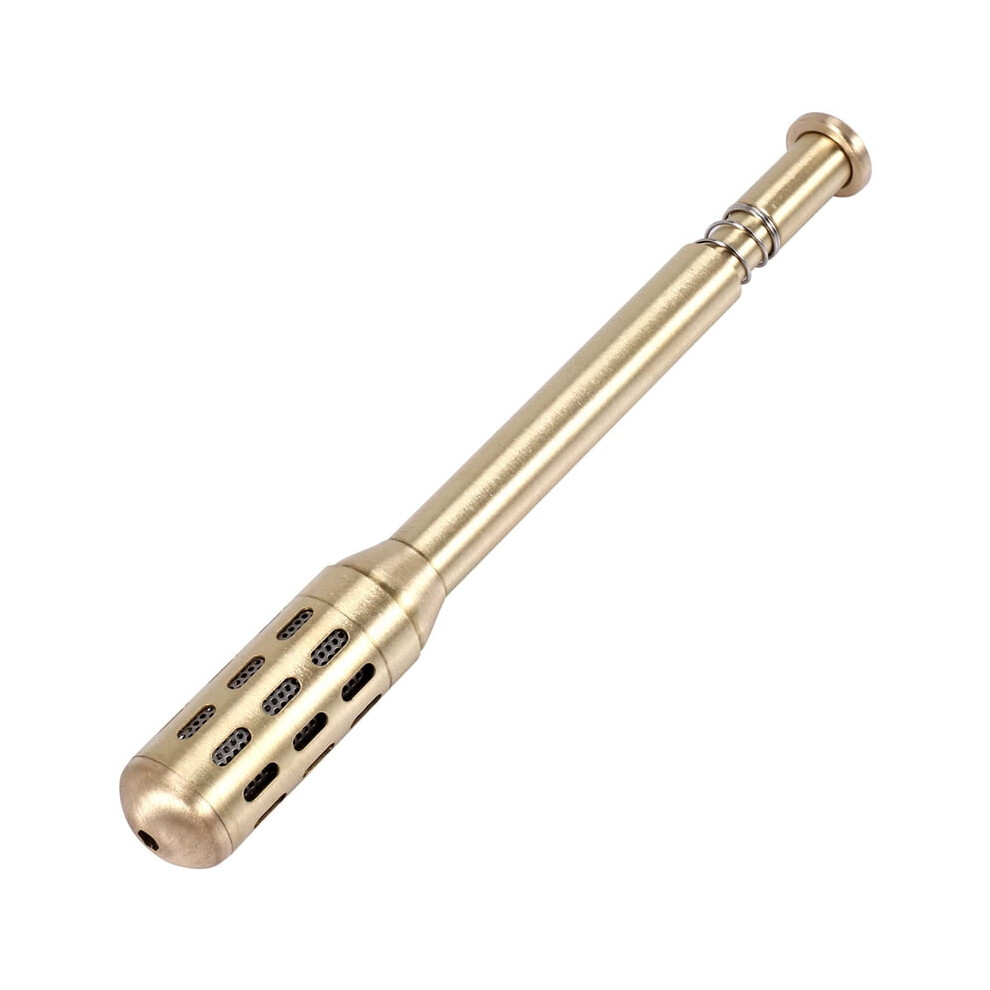 Roll Set Acupuncture Therapy Copper Massage Meridian Moxibustion Roller Stick Mini-Smoke Mugwort Burner