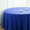BalsaCircle 132" Round Polyester Tablecloths Wedding Royal Blue 6