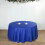 BalsaCircle 132" Round Polyester Tablecloths Wedding Royal Blue 4