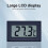 jixopn Digital Temperature Sensor for Fish Tank Refrigerator(Black with 1M cable) 7