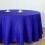 BalsaCircle 132" Round Polyester Tablecloths Wedding Royal Blue 5