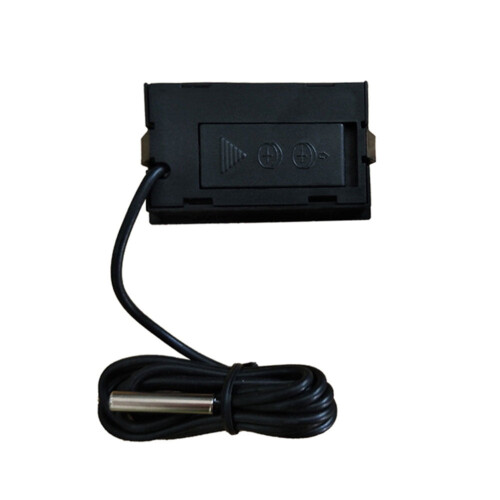 jixopn Digital Temperature Sensor for Fish Tank Refrigerator(Black with 1M cable) 1