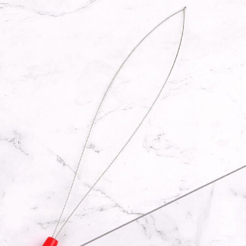 Hair Extension Loop Needle Threader Pulling Hook for Hair or Feather Extensions Supplies DIY Hook Tool Loop Tools 2