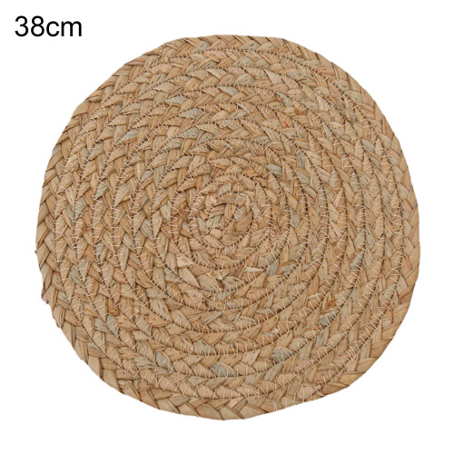 Table Coaster Handwoven Straw Natural Table Placemat 1