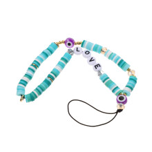 Mobile Phone Straps Bracket Cell Holders Hand Wrist Lanyard Beaded Intelligent Acrylic