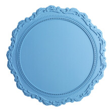 Silicone Placemat Dinner Table Heat Resistant Pot Decor Round Placemats Coasters for Drinks Home Travel