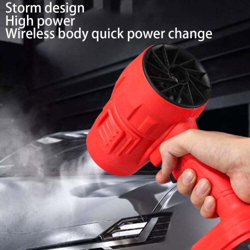 Ασύρματος φυσητήρας Turbo Jet, 280000RPM, Αβαθμίδωτη ταχύτητα, Φορητός φυσητήρας αέρα, 1