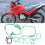 Κιτ φλάντζας κινητήρα για μοτοσικλέτες YX140cc Dirt, Επαληθευμένη αντικατάσταση για 8