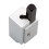 Woodworking Corner Chisel Spring Loaded SelfAligning 90 Mortise Cutter for Door Hinge Silver 1