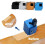 Woodworking Corner Chisel Spring Loaded SelfAligning 90 Mortise Cutter for Door Hinge Silver 4