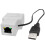 Διπλός διαχωριστής Ethernet RJ451 σε 2, καλώδιο τροφοδοσίας USB που επιτρέπει ταυτόχρονη 2