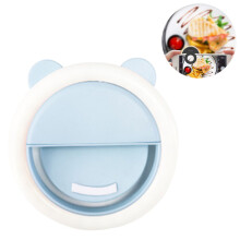 Rotatable Selfie Ring Light, Custom Light Options For All Types Of Cell Phones And Tablets, Non-Slip Silicone Cushion Protects Your Device From Scratc