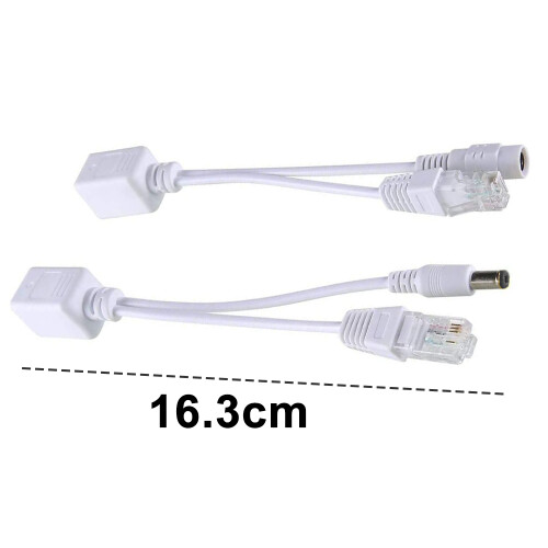 Compact Design for Access Points, Surge Protection Safeguards Network Camera, High Speed Cable Ensures Seamless Data Flow for Non-PoE Devices, Adaptab 2