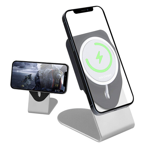 Ανθεκτική βάση από υλικό υπολογιστή για iPhone 12Pro Max, ρύθμιση γωνίας θέασης 270 μοιρών 1