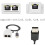 Διπλός διαχωριστής Ethernet RJ451 σε 2, καλώδιο τροφοδοσίας USB που επιτρέπει ταυτόχρονη 6