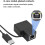 Διπλός διαχωριστής Ethernet RJ451 σε 2, καλώδιο τροφοδοσίας USB που επιτρέπει ταυτόχρονη 8