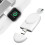 Φορητός ασύρματος φορτιστής για iWatch, με μαγνητικό κάλυμμα, παρέχει ασφαλή και 2