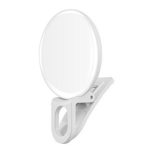 Compact Fill Light, Makeup Ring Light, Selfie Fill Light, For Mobile Phone, Rechargeable, Three Modes Light Effect, Portable 1