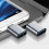 Προσαρμογέας Otg USB-C ευρείας συμβατότητας, Plug-And-Play για όλες τις συσκευές, 3