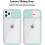 Capa ultrafina compatível com iPhone, com proteção de câmera por pressão e design leve. 4