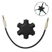 Splitter audio personalizzato per l'ascolto multipunto, l'adesivo resistente garantisce stabilità e prestazioni durature per un utilizzo prolungato.