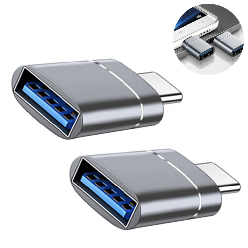 Προσαρμογέας Otg USB-C ευρείας συμβατότητας, Plug-And-Play για όλες τις συσκευές, 1