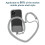Cordão antifurto para celular, alça transversal universal, confortável e ajustável para qualquer celular. 5