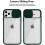 Capa resistente a impactos e compatível com MagSafe para iPhone 11 Pro, 12 Pro e 12 Pro Max. Privacidade para a câmera, bordas elevadas e 4