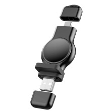 Ricarica rapida, ovunque: caricabatterie wireless portatile per Apple Watch, che offre una ricarica rapida in sole 2 ore, con connessione magnetica