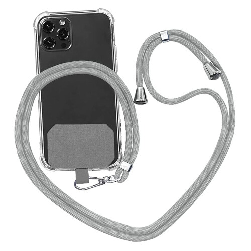 Cordão antifurto para celular, alça transversal universal, confortável e ajustável para qualquer celular. 1