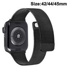 Stilvolles Milanaise-Armband in exquisiter Premium-Qualität, magnetische iWatch-Armbänder sorgen für angenehmen Tragekomfort den ganzen Tag,