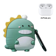 Stilvolle AirPods-Hüllen, kompatibel mit AirPods 1/2, einzigartiges Design, hochwertiges Silikonmaterial, Anhänger zum Befestigen, für alle