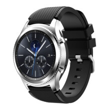 Zamienny pasek do zegarka Samsung Gear S3Frontier, elastyczny pasek sportowy wykonany z wysokiej jakości silikonu, oddychająca konstrukcja do