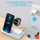 Ασύρματος φορτιστής για iPhone, Airpods, σειρά Apple Watch, αναβαθμισμένος προσαρμογέας 6