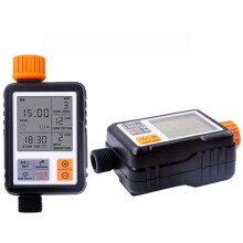 Digital Sprinkler Timer for Outdoor Gardening, Rain Delay Timer with Child-Safe Design and Programmable Garden Hose for Smart Irrigation System on Law