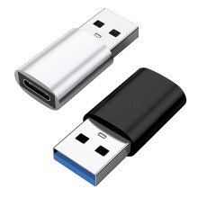 USB 3.0 till USB C-adapter, stabil anslutning USB C hona till A-hane-konverterare för universell kompatibilitet och snabb laddning, byggd med