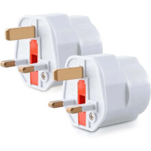 Adaptor de alimentare cu funcție de priză electrică, adaptor UE-Marea Britanie cu performanță stabilă, convertor de călătorie pentru priză