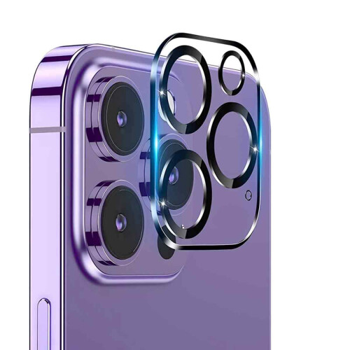 iPhone 13 Pro Max Camera Protector, Nano Electrostatic Adsorption, Ultra-Clear Viewing, Stronger Adsorption